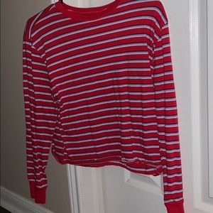 Long sleeve striped tee